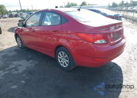 2013 Hyundai Accent Gls from USA, damaged, VIN KMHCT4AE2DU299426